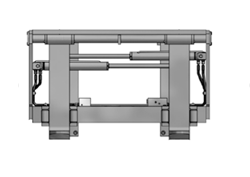 Positionneur de fourches PIN-TYPE de 1,8 à 4,5T