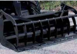 Bennes à grappin vérins arrières 8mm Doigts oxycoupés 